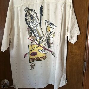 Tommy Bahama Cream Graphic shirt